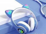 Audífonos Cat Con Bluetooth, Led 997 17 64 04 Color Azul