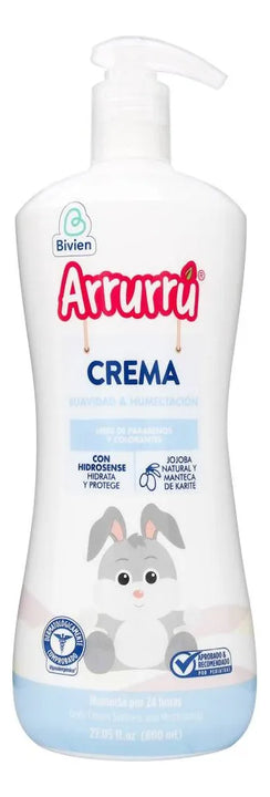 Crema Arrurru Suavidad Y Humectación 800 Ml