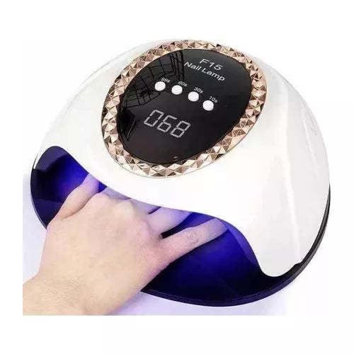 Secador De Uñas Lampara Uv Led 120w Gel Temporizador Manija