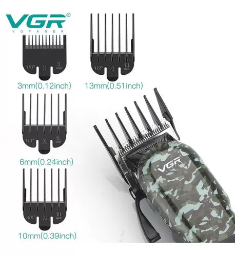 Cortadora De Pelo Barba Vgr V-665 Profesional Recargable Usb