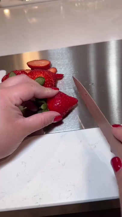 Set X3 Tabla De Picar Para Cocina En Acero Inoxidable 304 Plateado