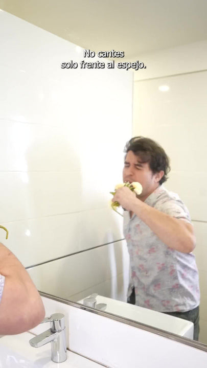 Micrófono Unidyne Shure Super 55 Color Cromado/Azul