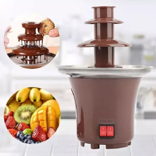 Mini Fuente Chocolate 3 Niveles Fondue Fountain