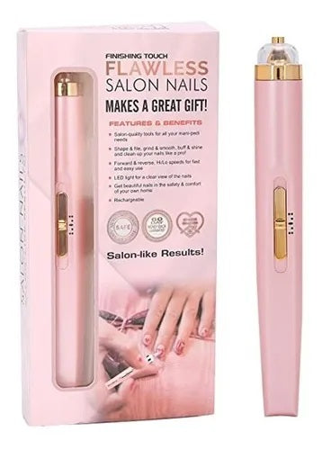 Pulidor Eléctrico Lima Uñas Manicure Recargable Pedicure Luz