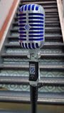 Micrófono Unidyne Shure Super 55 Color Cromado/Azul