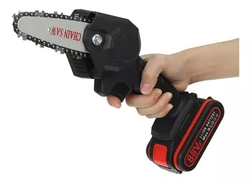 Mini Motosierra De Mano Portátil Ergonómico Recargable 24v