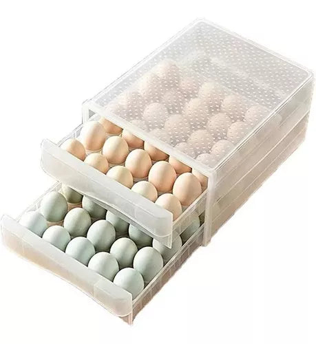 Organizador Huevos Contenedor Almacenamiento Huevos x60