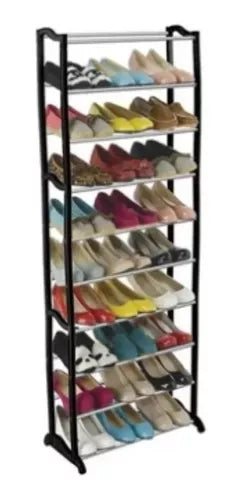 Organizador De Calzado Zapatos 30 Pares Zapatero 10 Niveles