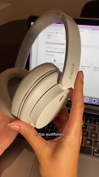 Audífonos Inalámbricos Con Noise Cancelling Wh-ch720n Color Negro