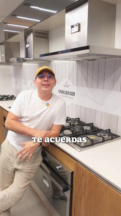 Estufa Acero A Gas 5 Puestos - Ref. Si 6951 Ei- Challenger