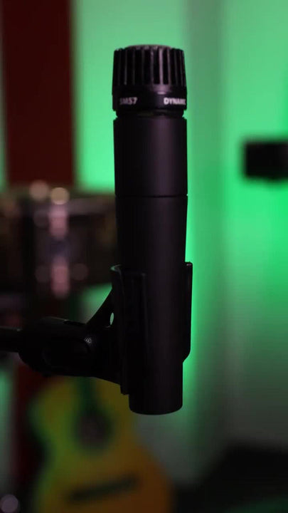 Micrófono Shure SM SM57-LC Dinámico Cardioide color negroS