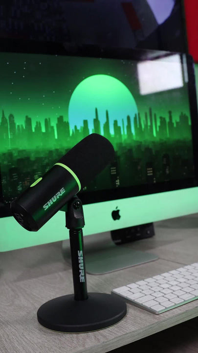 Micrófono Usb Mv6 Shure Color Negro