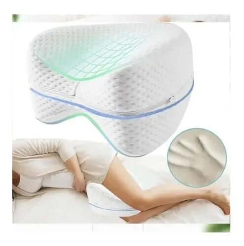 Almohada Ortopédica Entre Piernas Espuma Viscoelástica Cojín