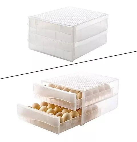 Organizador Huevos Contenedor Almacenamiento Huevos x60