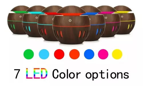 Humificador Led Difusor Usb 7 Colores