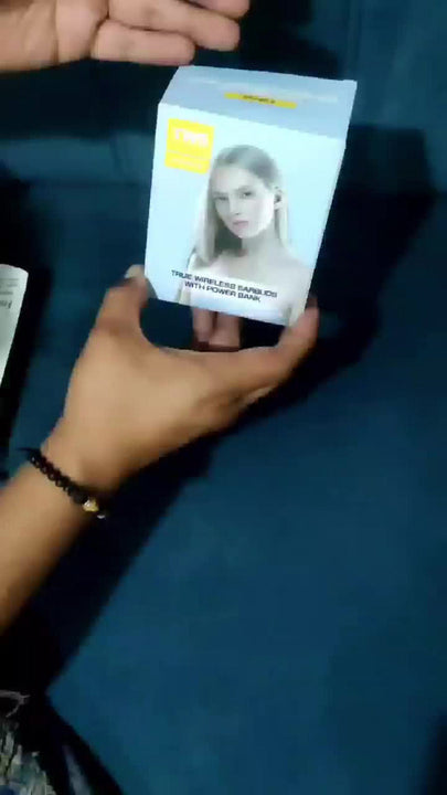 Fone de ouvido in-ear sem fio TWS F9-5 BTH-F9-5 negro