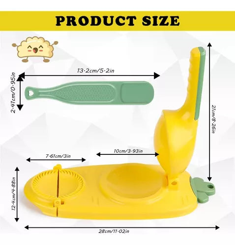 Molde De Hacer Empanadas Multifuncional 2 En 1