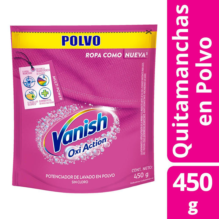 LIMPIADOR VANISH 450G POLVO ROSA