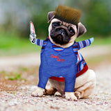 Disfraz De Chuky Para Perro Gato Mascotas Halloween TV51