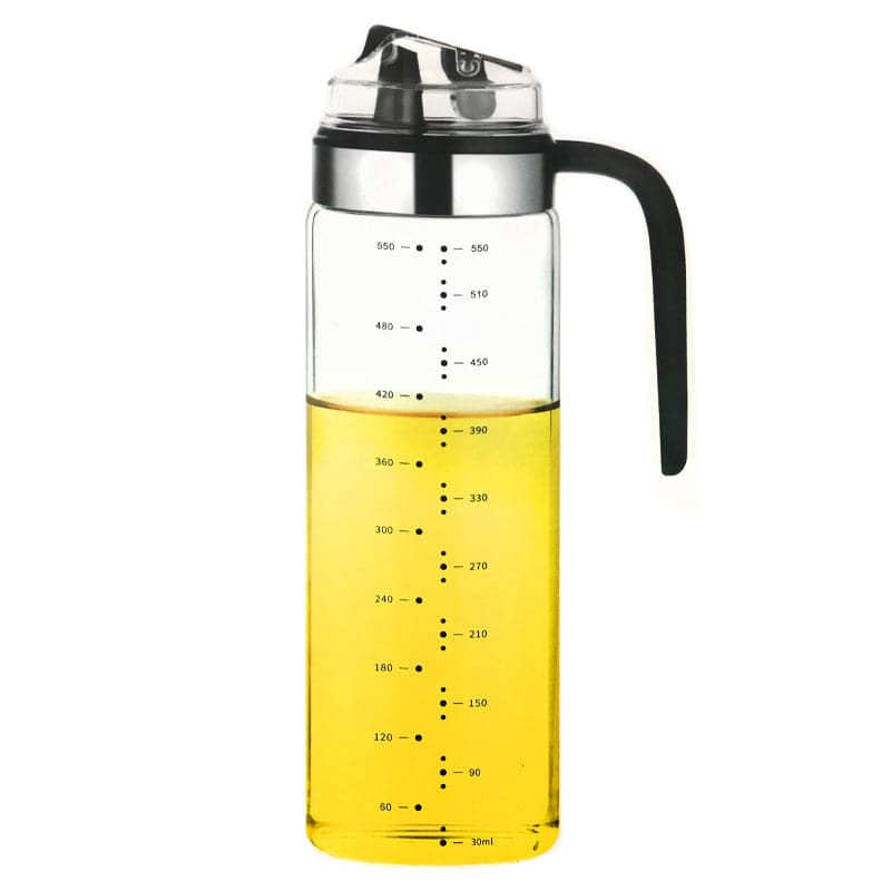 Dispensador De Vidrio Para Aceite O Vinagre 550ml