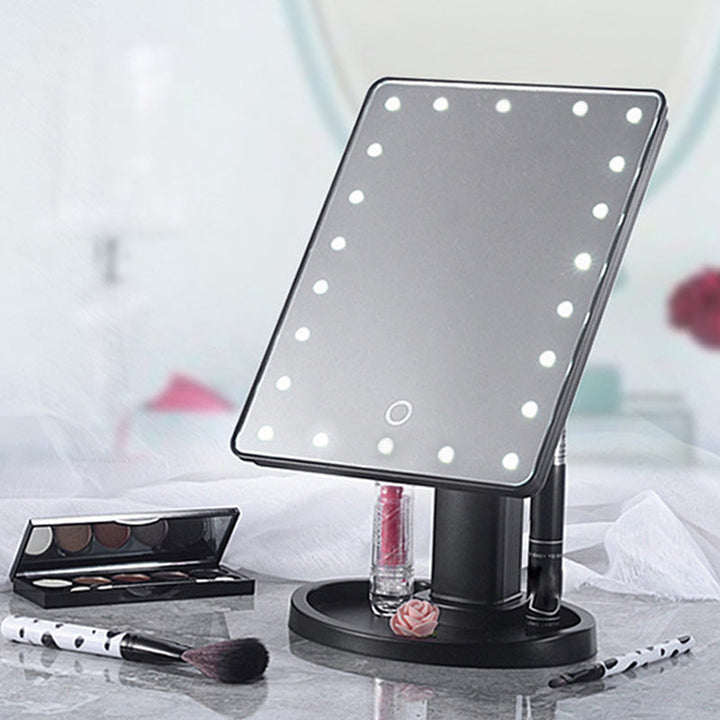 Espejo LED Maquillaje Pantalla Táctil Tocador X22 Luces 1608