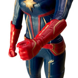 Figura De Acción Capitana Marvel Grande Súper Heroína Articulada Juguete 3342