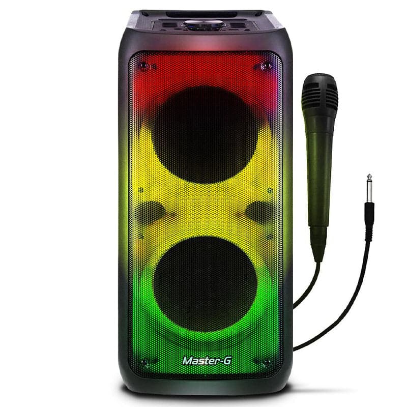 Parlante Karaoke Master-G FLAME Bluetooth 8″x2 511870