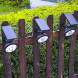 Foco Solar Led De Colores Para Jardín