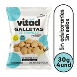 GALLETA VITAD 4U 120G VAINILLA