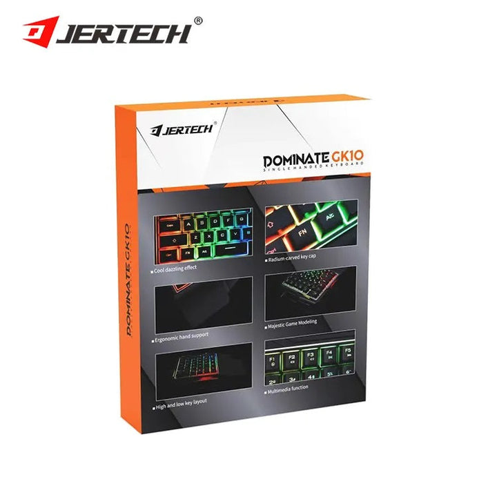 Teclado Gaming Retroiluminado Jertech GK10