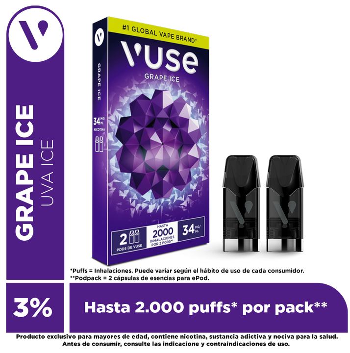 CAPSULA VUSE 2U GRAPE ICE