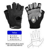 Guantes Medio Dedo Antideslizantes Ejercicio Deporte AOLIKES01