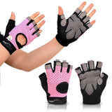 Guantes Medio Dedo Antideslizantes Ejercicio Deporte AOLIKES01