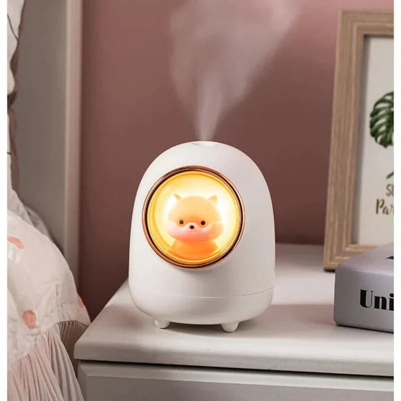 Humidificador con diseño de cápsula microespacial