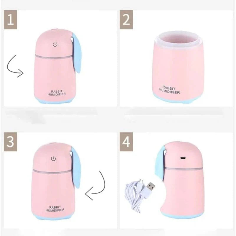 Humidificadores de USB con diseño de conejo