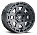 ICON COMPASS 17X8.5 6X139 ET0 BOCIN 106.1 SAT BLK ICON17032