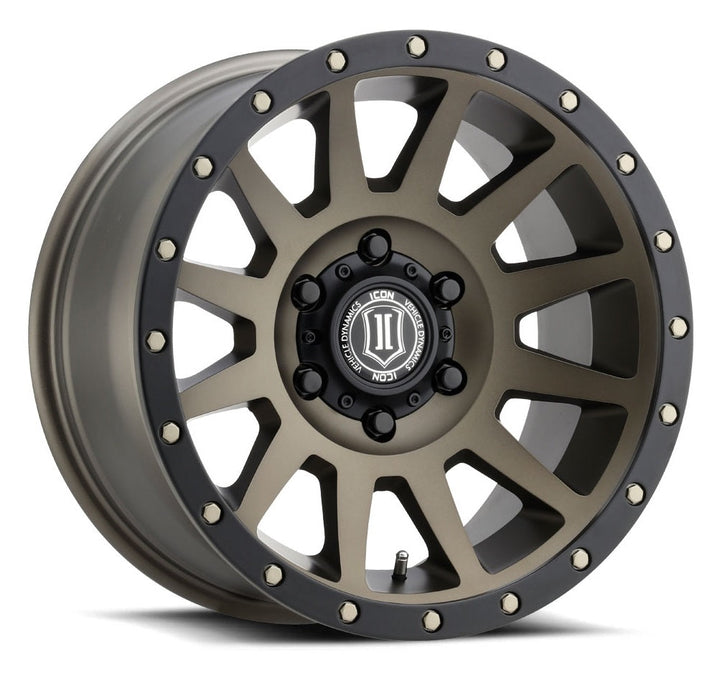 ICON COMPRESSION 17X8.5 6X139 ET0 BOCIN 106.1 BRONZE ICON17033