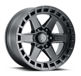 ICON RAIDER 17X8.5 6X139 ET0 BOCIN 106.1 SAT BLK ICON17037