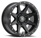 ICON REBOUND 17X8.5 6X139 ET+0 BOCIN: 106.1 Satin ICON17001