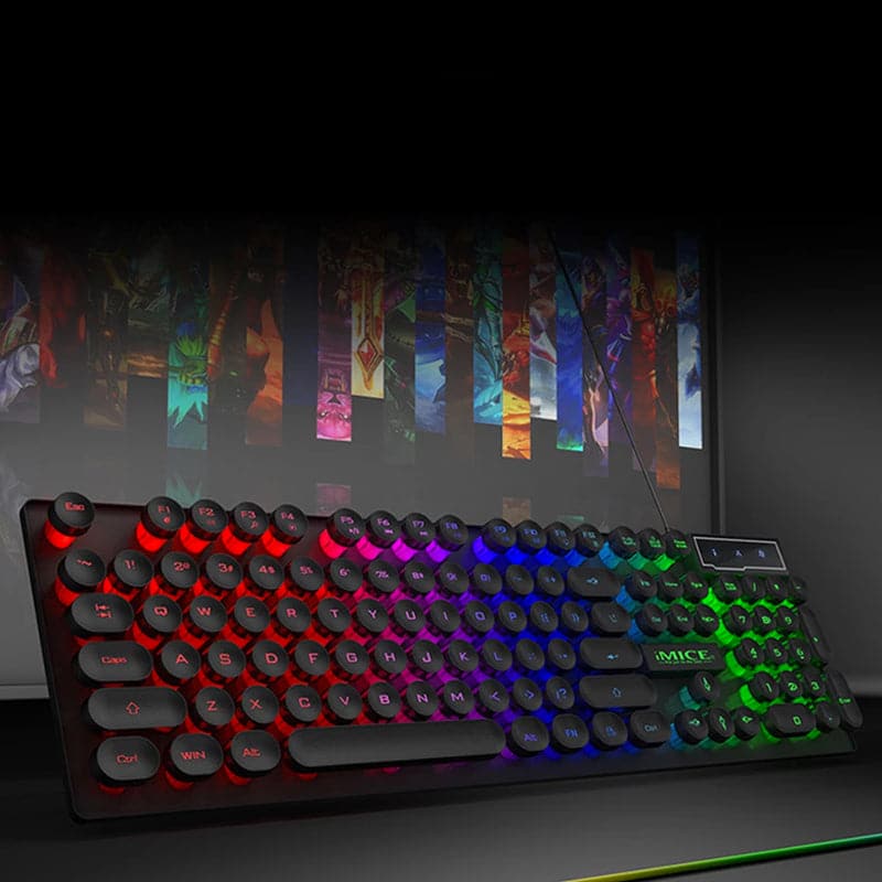 Teclado Gamer Imice AK800 RGB 104 Teclas