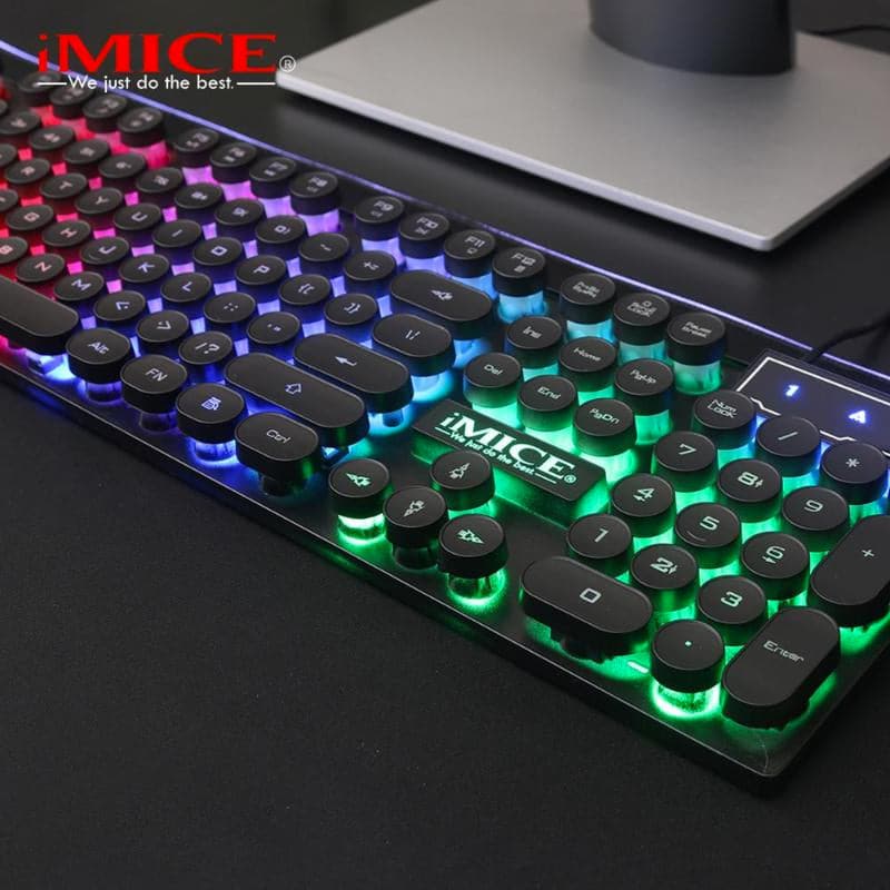 Teclado Gamer Imice AK800 RGB 104 Teclas