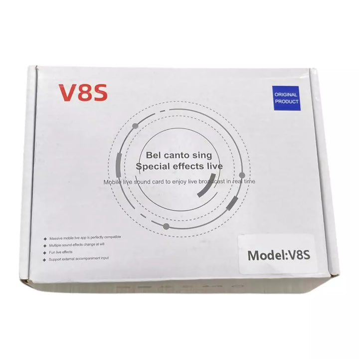 Tarjeta De Sonido Con Modo Antipop V8S