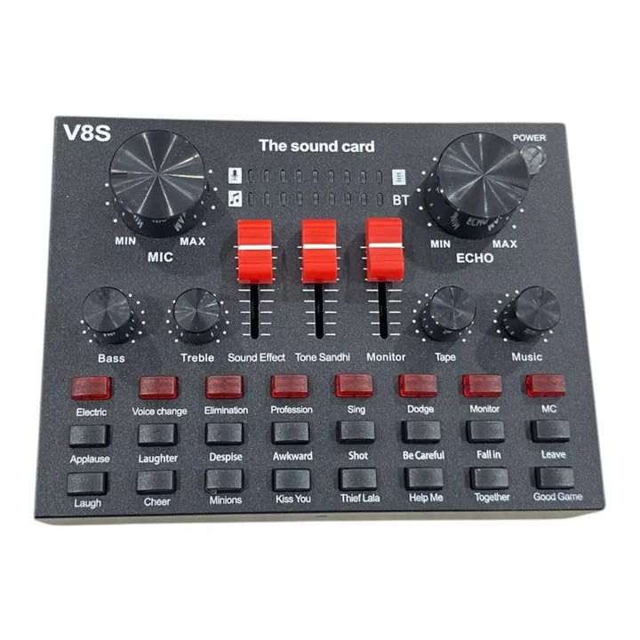 Tarjeta De Sonido Con Modo Antipop V8S