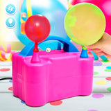 Inflador De Globos Eléctrico Automático Doble Boquilla 73005