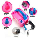 Inflador De Globos Eléctrico Automático Doble Boquilla 73005