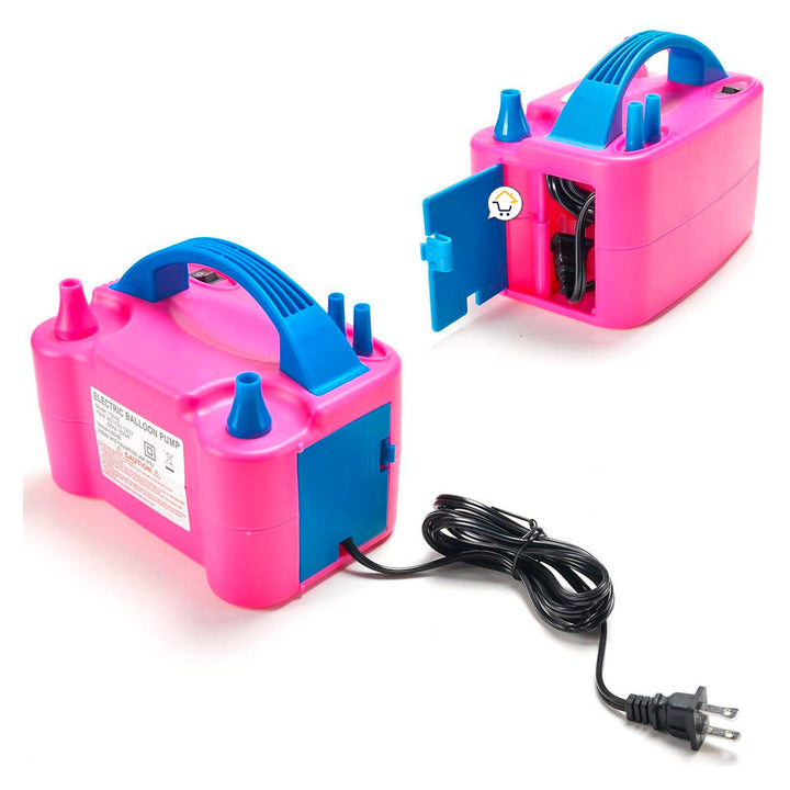 Inflador De Globos Eléctrico Automático Doble Boquilla 73005