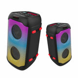 Radio Parlante/Cabina Recargable USB RGB JQS4401 ¡Envio Gratis!