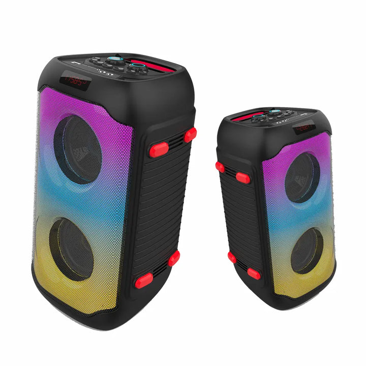Radio Parlante/Cabina Recargable USB RGB JQS4401 ¡Envio Gratis!