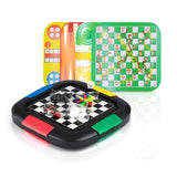 Juego De Mesa 7 En 1 Familiar Tablero Ajedrez Parques LS20