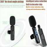 Microfono Inalambrico Recargable Solapa Doble K9